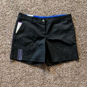 Black Tailored Shorts
